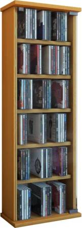 VCM CD-Regal Holz CD DVD Stand