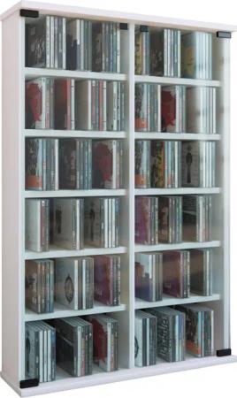 VCM CD-Regal Holz CD DVD Stand