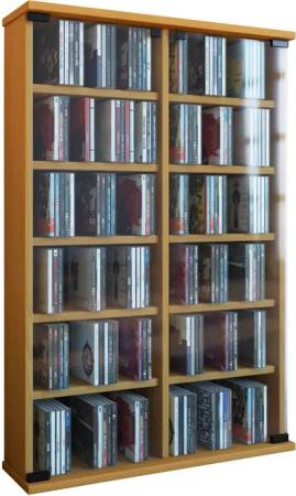 VCM CD-Regal Holz CD DVD Stand