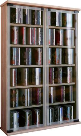 VCM CD-Regal Holz CD DVD Stand