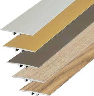 Dalsys Übergangsprofil (Aluminium, 1-St), flach Vinyl,