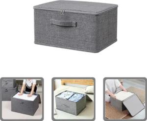 Coonoor Aufbewahrungsbox Große Aufbewahrungsbox für Kleidung,