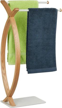 relaxdays Handtuchhalter Handtuchhalter