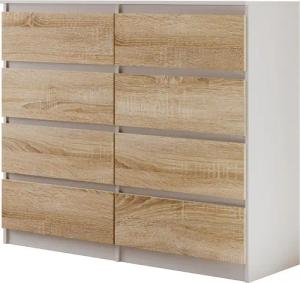 Beautysofa Kommode mit acht Schubladen LEMON,