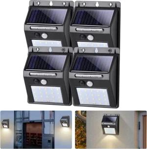 Salcar LED Solarleuchte Solarlampen für Außen