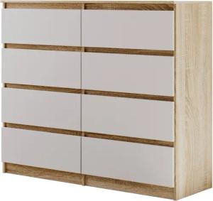 Beautysofa Kommode mit acht Schubladen LEMON,