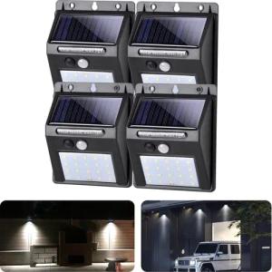 Salcar LED Solarleuchte Solarlampen für Außen