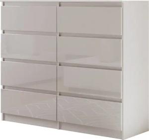 Beautysofa Kommode mit acht Schubladen LEMON,