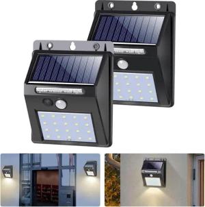Salcar LED Solarleuchte Solarlampen für Außen