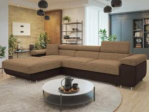 MIRJAN24 Ecksofa Torezio Mini, mit Bettkasten