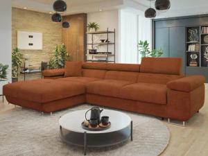 MIRJAN24 Ecksofa Torezio Mini, mit Bettkasten