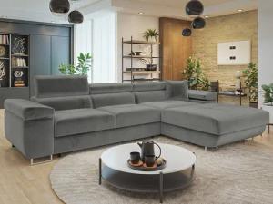 MIRJAN24 Ecksofa Torezio Mini, mit Bettkasten