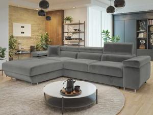 MIRJAN24 Ecksofa Torezio Mini, mit Bettkasten
