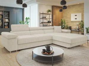 MIRJAN24 Ecksofa Torezio Mini Cord, mit