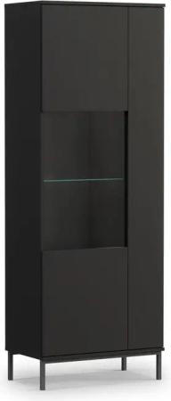 Beautysofa Vitrine Querty (inklusive Einlegeböden, Standvitrine,