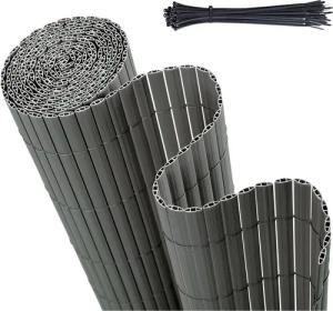 Sekey Balkonsichtschutz PVC Sichtschutzmatte Doppelte Verstärkung