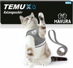 MAVURA Geschirr TEMUX Katzengeschirr Welpengeschirr Katzengarnitur
