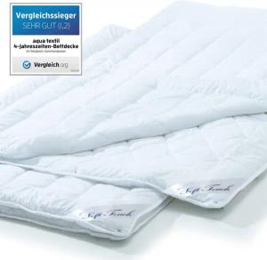 aqua-textil Bettdecke, Kopfkissen + Topper Soft