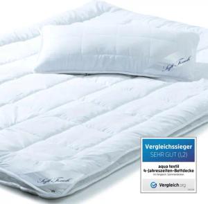 aqua-textil Bettdecke, Kopfkissen + Topper Soft