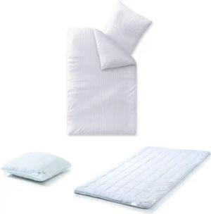 aqua-textil Bettwäsche Nele Garnitur mit Decke