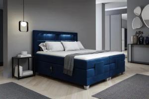 Fun Möbel Boxspringbett Schlafzimmerbett DAVIDE Elektrisch