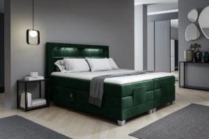 Fun Möbel Boxspringbett Schlafzimmerbett DAVIDE Elektrisch