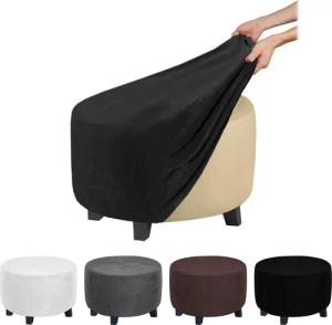 BTTO Stuhlhusse Hockerbezug Sofahusse Stretch Bezug