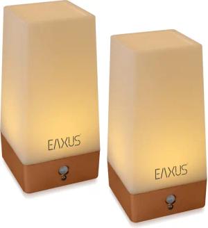 EAXUS LED Tischleuchte Kabllose Nachtlampe im