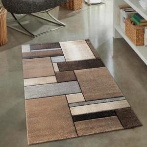 Carpetia Teppich Modern abstrakter Designerteppich mit