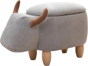 SVITA Kinderhocker Tierhocker, mit Stauraum, Sitzhocker,