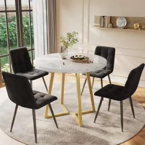 Flieks Esstisch (1-St., 1 Tisch, 80x75