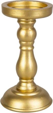MICA Teelichthalter Kerzenständer gold - ca.