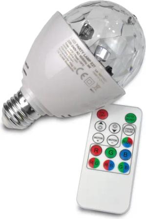 SATISFIRE Discolicht PARTY LAMP E27 Fassung