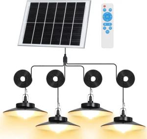 LMaxhome LED Solarleuchte Hängelampen Solar Deckenleuchte