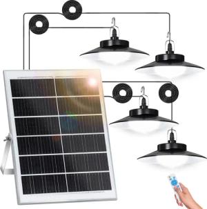 LMaxhome LED Solarleuchte Hängelampen Solar Deckenleuchte