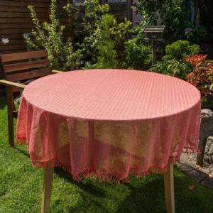 laro Tischdecke Gartentischdecke Wetterfest Rutschfest Rund
