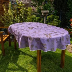 laro Tischdecke Gartentischdecke Wetterfest Rutschfest Oval