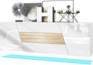 Vladon Sideboard Houston (hängende Kommode, mit