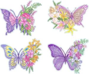 Refttenw Malen nach Zahlen Schmetterling Diamond