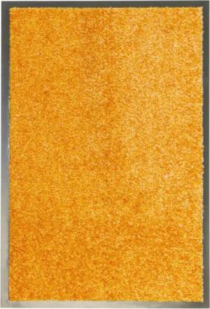vidaXL Fußmatte Fußmatte Waschbar Orange 40x60