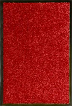 vidaXL Fußmatte Fußmatte Waschbar Rot 40x60