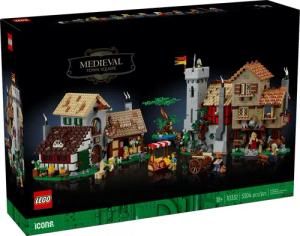 LEGO® Icons 10332 Mittelalterlicher Stadtplatz Konstruktionsspielsteine