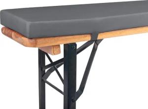 TexDeko Bankauflage Bierbankauflage 180CM 4,2cm XL