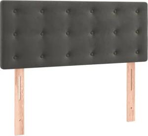 vidaXL Kopfteil Kopfteil Dunkelgrau 90x5x78/88 cm