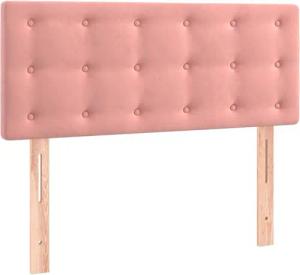 vidaXL Kopfteil Kopfteil Rosa 80x5x78/88 cm