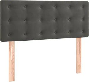 vidaXL Kopfteil Kopfteil Dunkelgrau 100x5x78/88 cm
