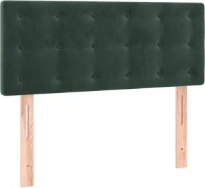 vidaXL Kopfteil Kopfteil Dunkelgrün 100x5x78/88 cm
