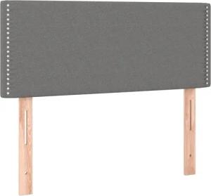 vidaXL Kopfteil Kopfteil Dunkelgrau 80x5x78/88 cm