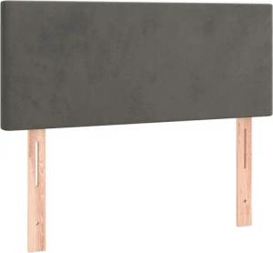 vidaXL Kopfteil Kopfteil Dunkelgrau 80x5x78/88 cm