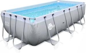 yourGEAR Rechteckpool Familien Pool 4x2x1m Stahlrahmenbecken